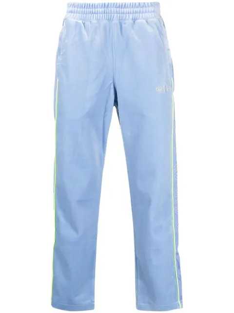 Li-Ning cropped leg track pants Blue AKXR4232
