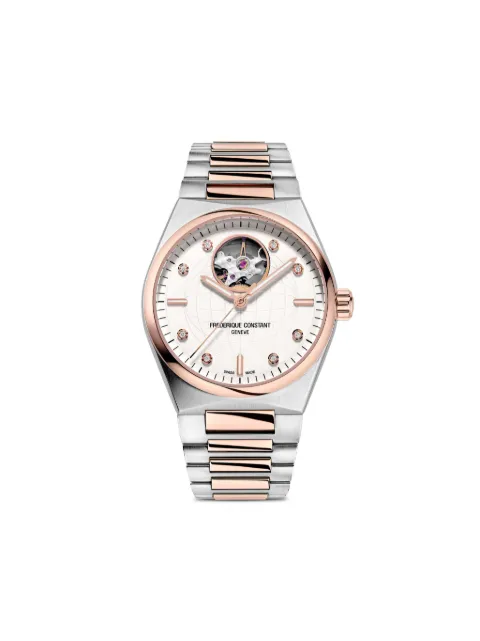 Frederique Constant Highlife Ladies Automatic Heart Beat 34mm Silver FC310VD2NH2B