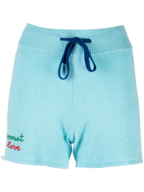 Rossignol Mount of Love knitted shorts Blue RLKWP25