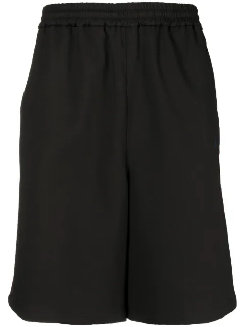 Off-White monogram band track shorts Black OMCB056S22FAB0011025