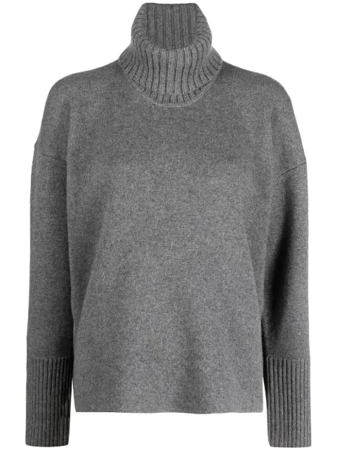 Proenza Schouler roll-neck drop-shoulder jumper Grey R2147675KW099