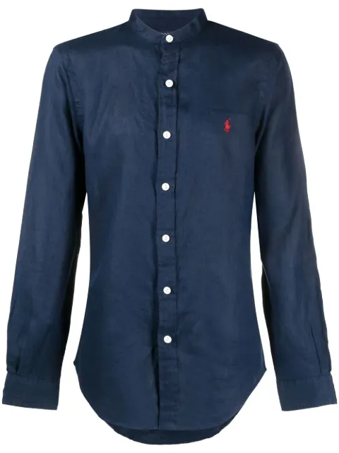 Polo Ralph Lauren Polo Pony linen shirt Blue 710801500004