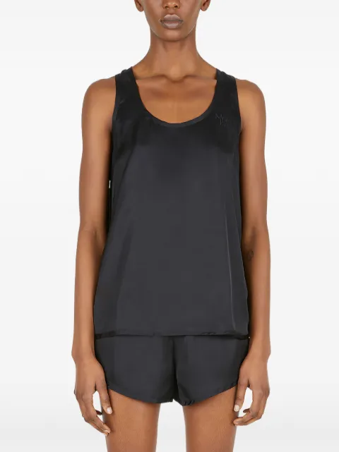 More Joy curved-hem shorts Black MJ1080