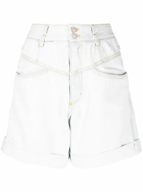 Kenzo high-waisted denim shorts Blue FC52DS2106FA