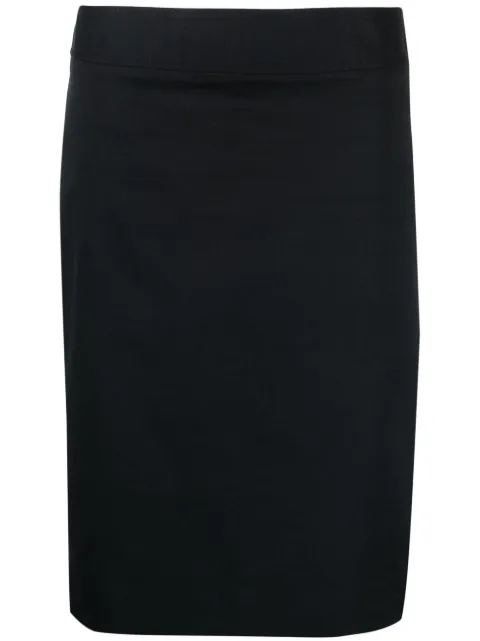 Dolce & Gabbana Pre-Owned 1990s high-waist pencil skirt Black DOGA250K