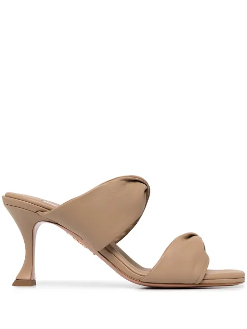 Aquazzura Twist double-strap sandals Neutrals TWIMIDS0NAPNND