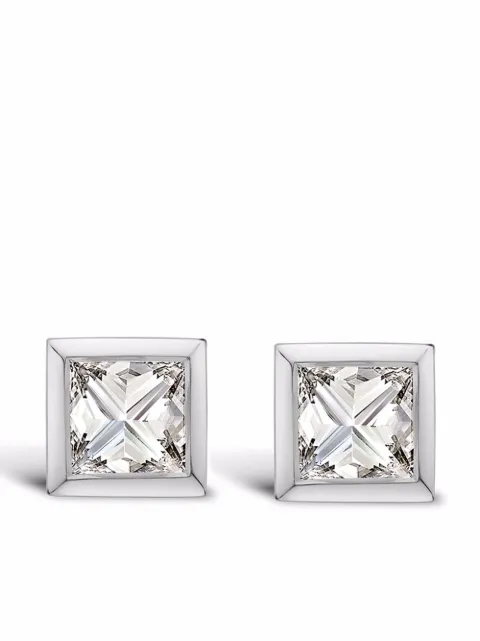 Pragnell 18kt white gold RockChic diamond earrings Silver F0532