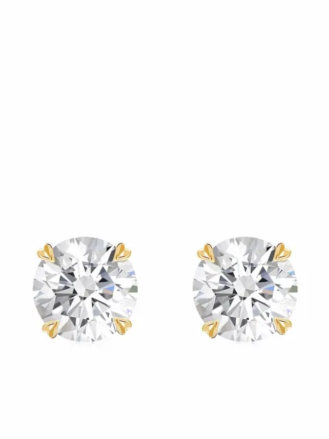 Pragnell 18kt yellow gold Windsor 0.70ct diamond stud earrings Gold CR3106