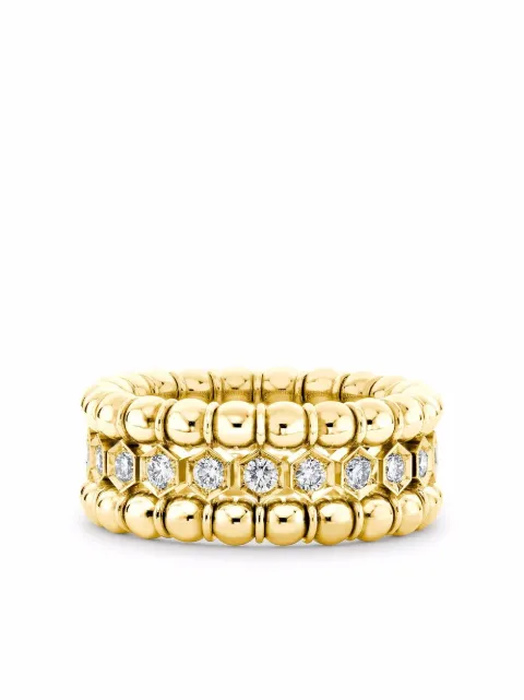 Pragnell 18kt yellow gold Bohemia diamond ring Gold CR0046