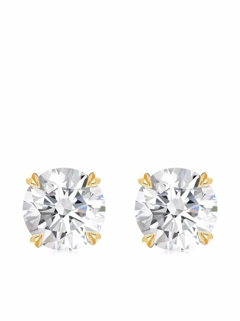 Pragnell 18kt yellow gold Windsor 2.00ct diamond stud earrings Gold CR3112