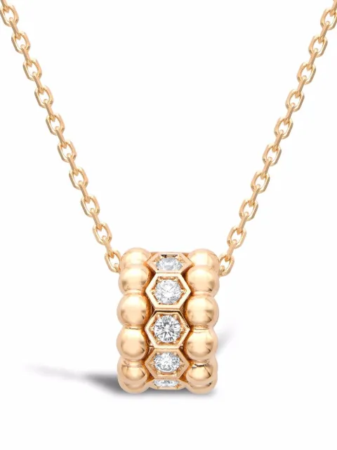 Pragnell 18kt rose gold Bohemia diamond pendant necklace Pink CR1640