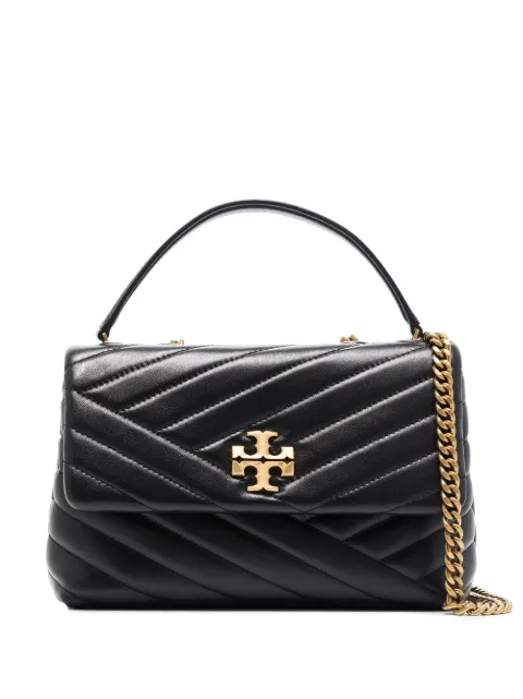 Tory Burch small Kira chevron shoulder bag Black 90452