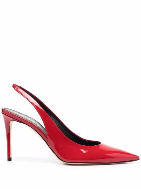 Scarosso x Brian Atwood Sutton slingback pumps Red SUTTONPUMPREDPATE