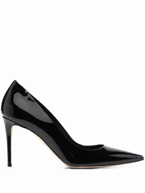 Scarosso x Brian Atwood Gigi patent leather pumps Black GIGIBLACKPATENT