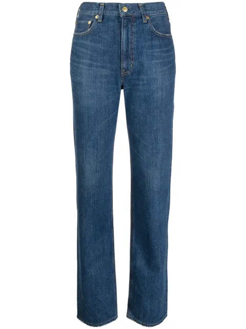 Tu es mon Tresor The Labradorite 1Year straight-leg jeans Blue TEMT0141Y
