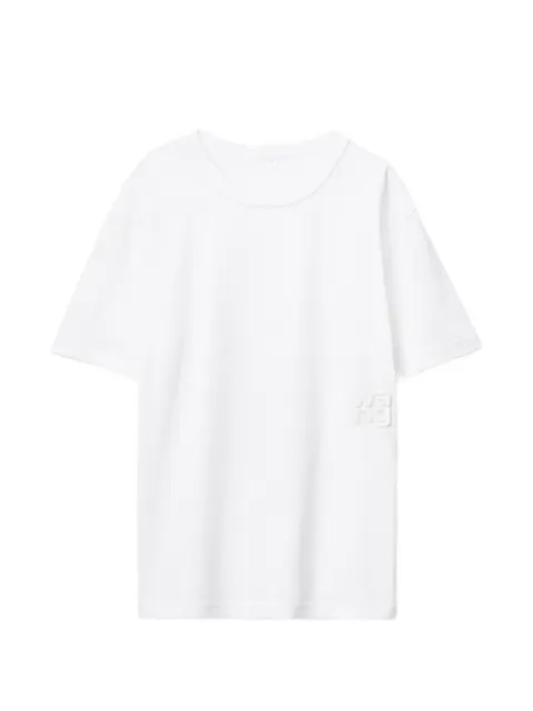Alexander Wang puff logo T-shirt White 4CC3221357