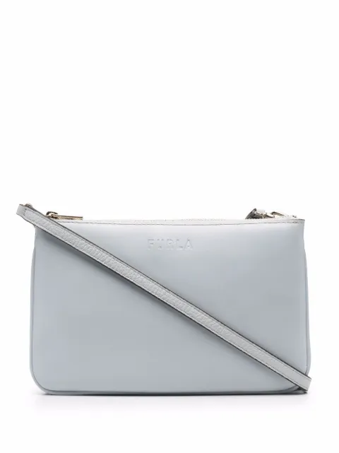 Furla embossed logo crossbody bag Blue WE00217BX0053