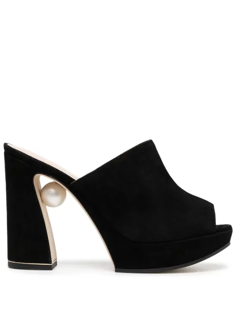 Nicholas Kirkwood Annabel sandals Black 910A32SBS1