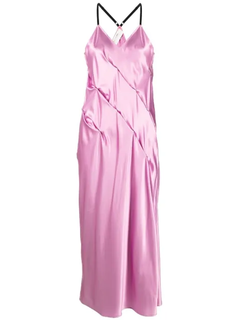 1017 ALYX 9SM press-stud slip dress Pink AAWDR0124FA01F22