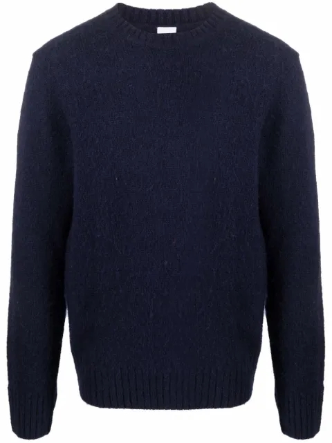 ASPESI crewneck wool jumper Blue QM183