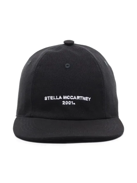 Stella McCartney logo-embroidered baseball cap Black 570194WP0023