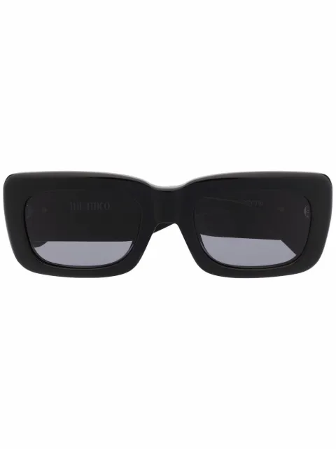 The Attico Marfa rectangular sunglasses Black ATTICO3C1SUN