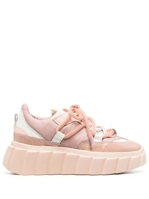 AGL Blondie platform lace-up sneakers Pink D943001PGKZ075E627