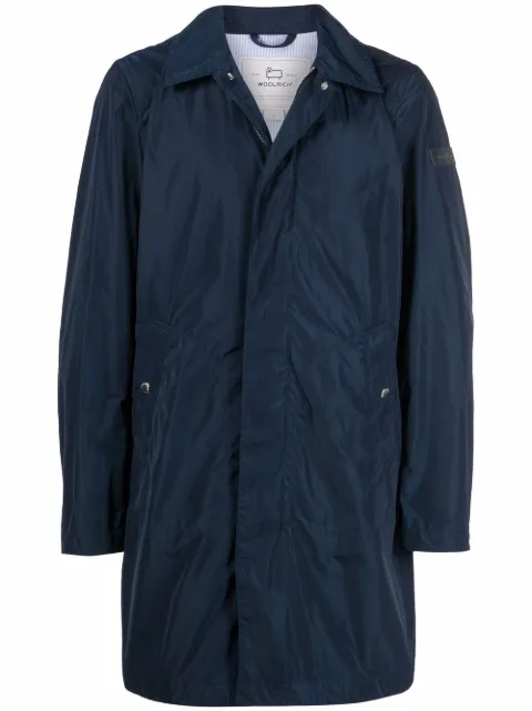 Woolrich City mid-length car coat Blue CFWOOU0561MRUT28923989