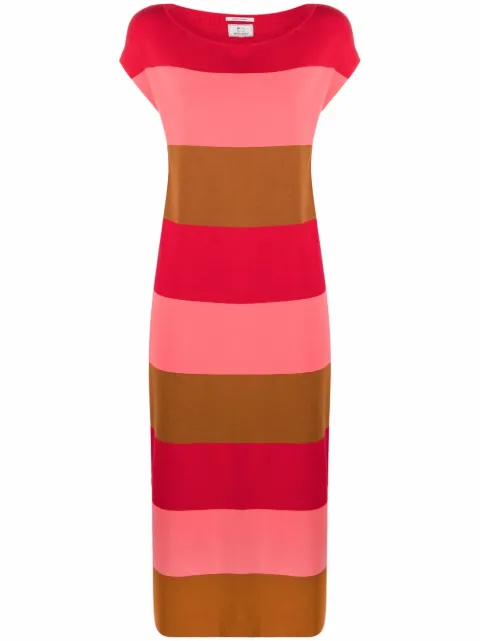 Woolrich mid-length striped dress Red CFWWDR0093FRUF0611