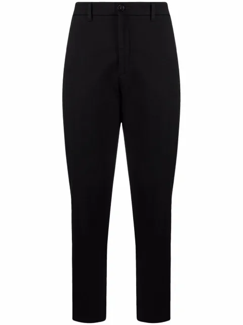 Woolrich straight-leg tailored trousers Black CFWWTR0118FRUT3028