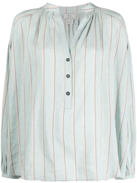 Woolrich striped tunic top White CFWWSI0130FRUT2942
