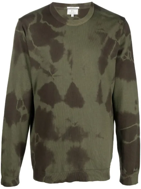 Woolrich tie-dye knit jumper Green CFWOKN0161MRUF06086568