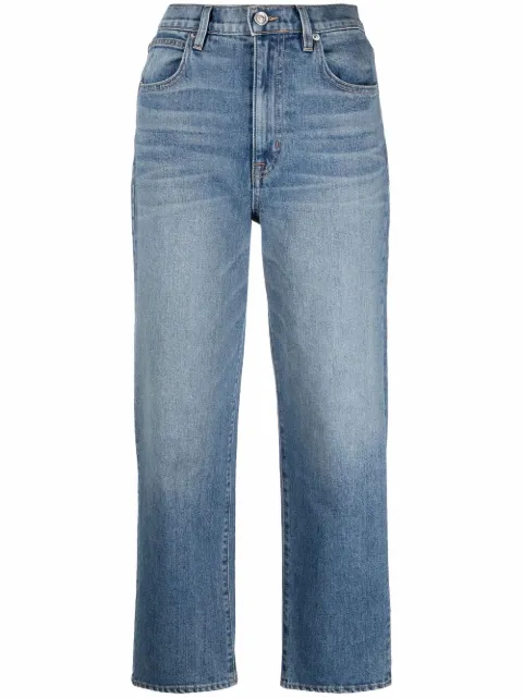 SLVRLAKE cropped denim jeans Blue PS22LNDC506OR