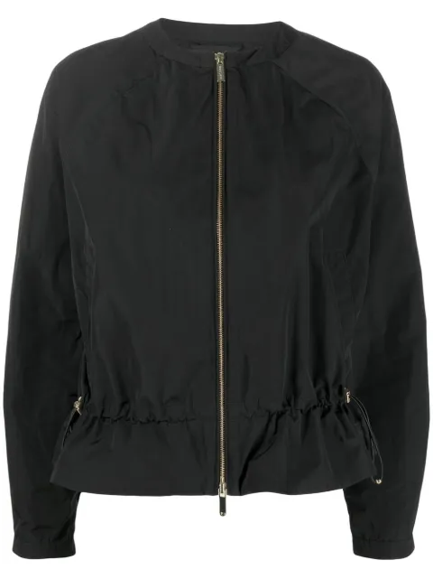 Woolrich round-neck zipped jacket Black CFWWOU0613FRUT2892