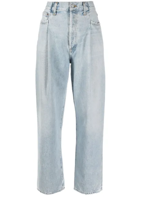 AGOLDE high-waisted boyfriend jeans Blue A1861141