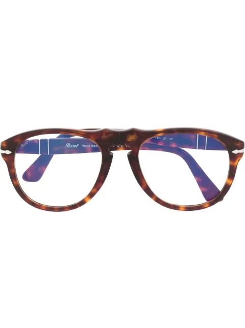 Persol tortoiseshell aviator-frame glasses Brown PO064924BL