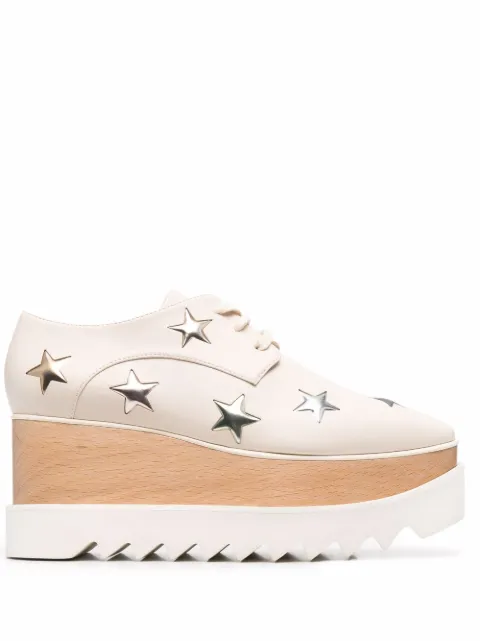 Stella McCartney Elyse Star 80mm sneakers Neutrals 810075E00052