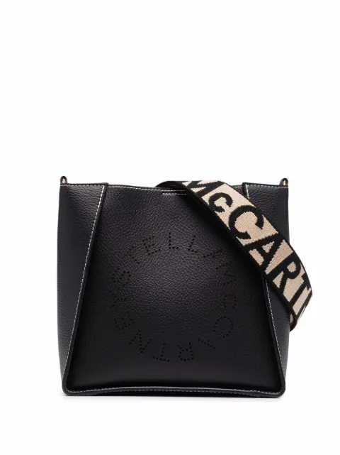 Stella McCartney logo square crossbody bag Black 700073WP0057