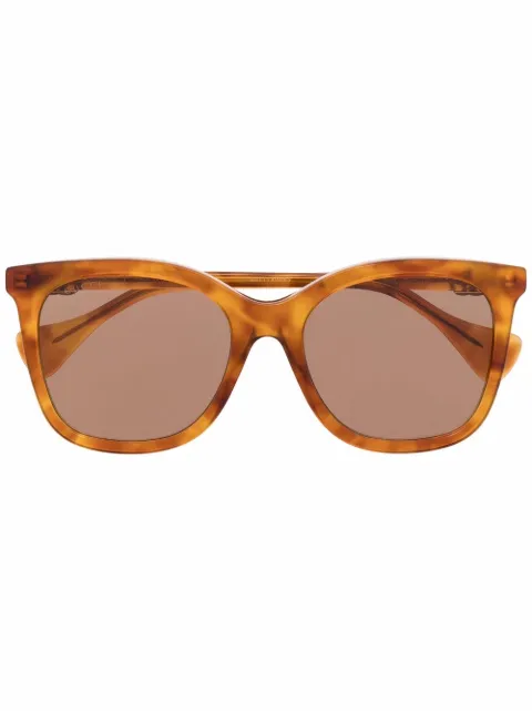 Gucci Eyewear GG cat-eye sunglasses Brown GG1071S003