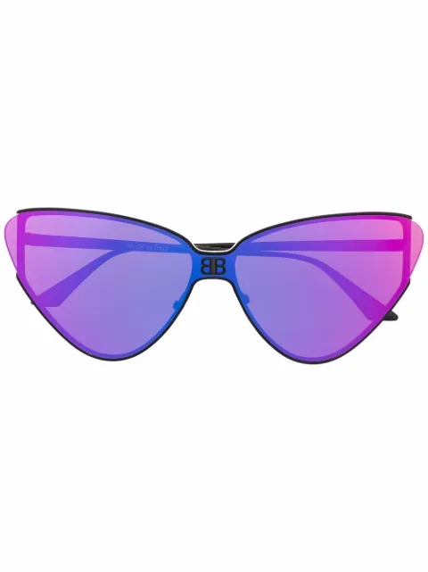 Balenciaga Eyewear cat-eye frame sunglasses Black BB0191S