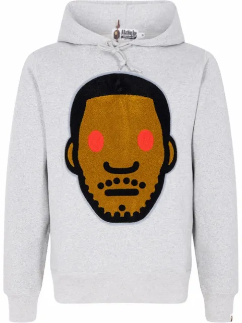 A BATHING APE® x Kid Cudi "Grey" pullover hoodie Grey 83122110