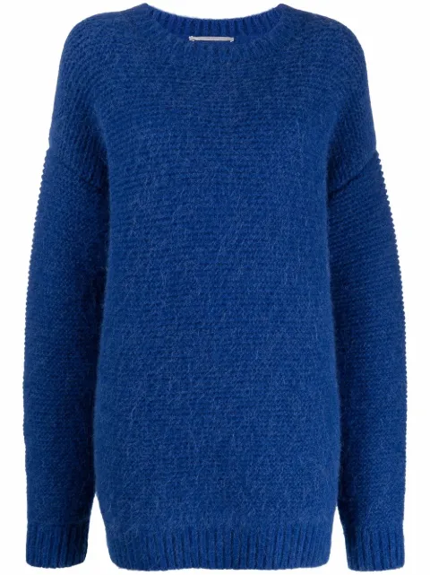 Stella McCartney oversized knitted jumper Blue 6K01763S2345