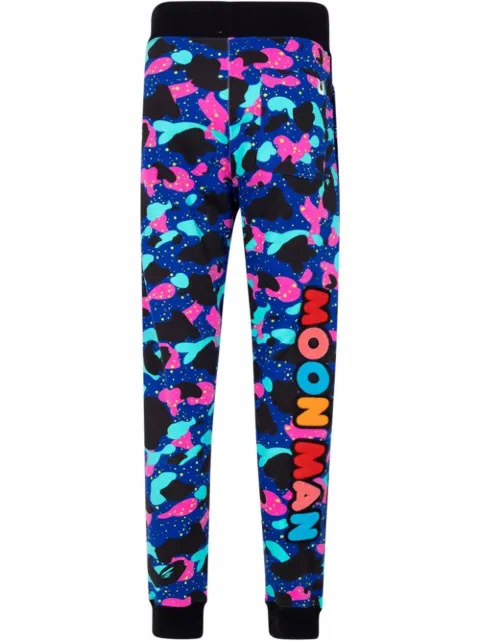 A BATHING APE® x Kid Cudi "Camo" track pants Purple 83122132