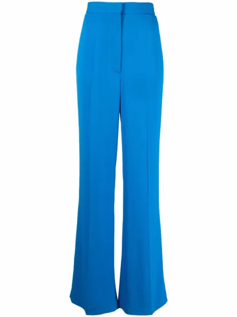Stella McCartney high-waisted tailored trousers Blue 6400273AU301