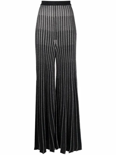 Stella McCartney pleated wide-leg trousers Black 6K00963S2341