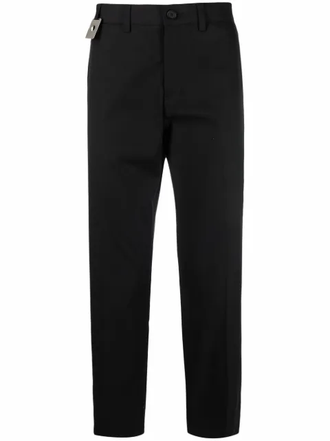 Craig Green mid-rise cropped trousers Black CGSS22CWOTRS02