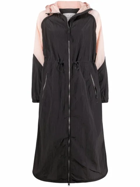 Woolrich two-tone panelled coat CFWWOU0621FRUT2885