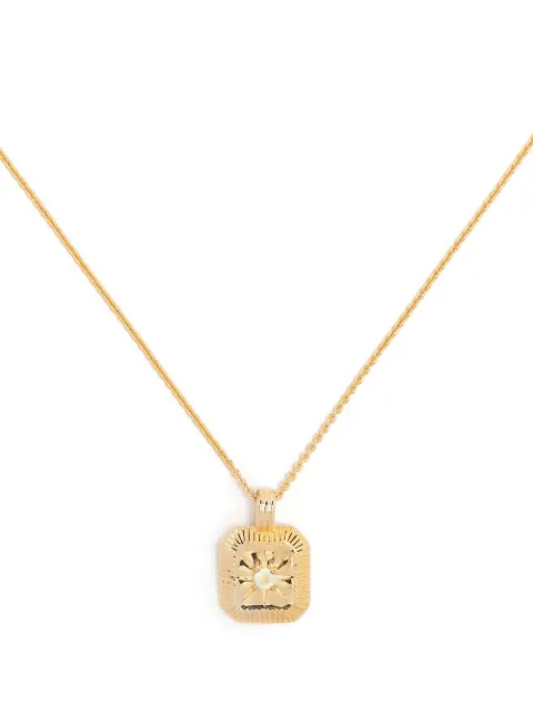 Missoma March birthstone necklace Gold BSHGN1CH2AQ