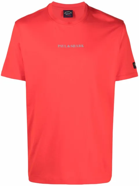 Paul & Shark crew-neck t-shirt Red 22411044