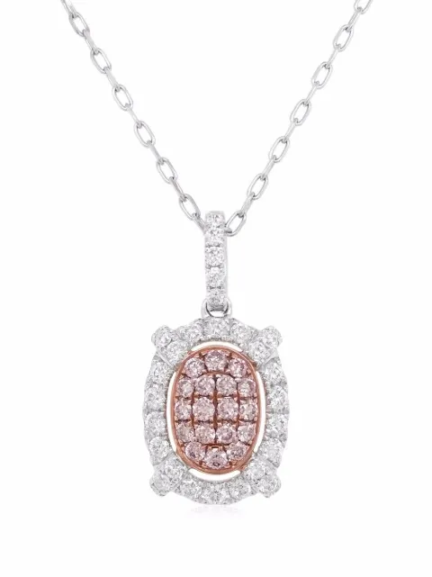 HYT Jewelry platinum Argyle Pink Diamond pendant necklace Silver P168HR